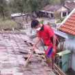 Rakom Matrix FM ikut membantu memperbaiki studio rakom mega fm puncu