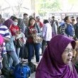 Bus Terlambat Datang, Ratusan Penumpang Arus Balik Terlantar